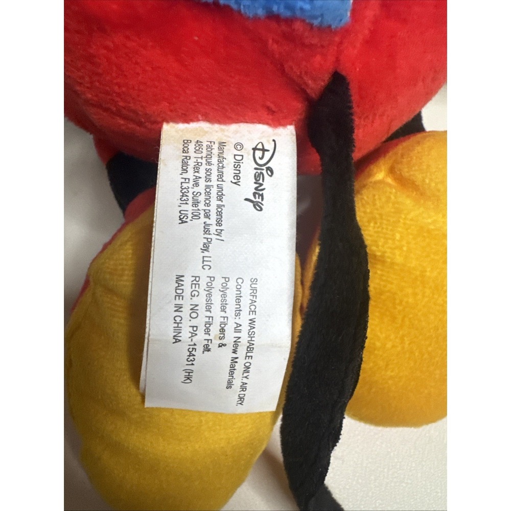 Disney Junior Singing Mickey Mouse 12" Plush Talking Stuffed Toy Hot Diggity Dog - Picture 5 of 6